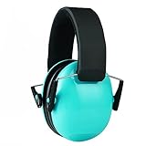 Verstellbares Stirnband Schallschutz Ohrenschützer Sicherheit Super Soft Foam Double Layers Kinder Gehörschutz Gehörschutz für Kinder / Säugling / Studenten (3-12 Jahre) für Schlafen Studieren Bau Schießen Jagen Bohren Sägen Schweißen Rennen - 4