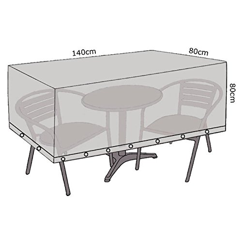 Schutzhülle Gartenmöbel 140x80x80cm Abdeckung Plane Abdeckplane Hülle für Gartengarnitur