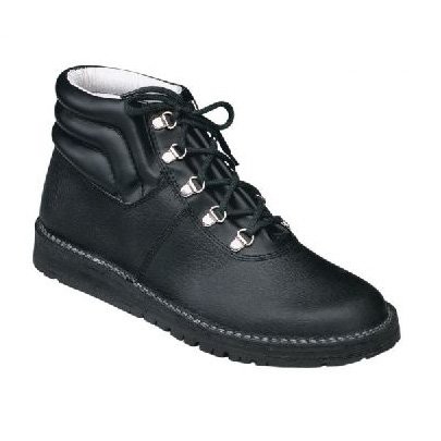 Majo Dachdecker Stiefel, Schnürer, orig. Autoreifensohle, schwarz, Gr. 49