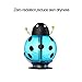 Produktbild Aroma Diffuser 260ml Ultraschall Luftbefeuchter Aromatherapie Lufterfrischer Atherische Öl Käfer Luftreiniger LED 360° Drehbar USB Humidifier für Schlafzimmer,Yoga, Auto, Yoga, Spa, Büro (Blau)