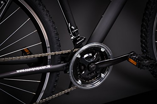 29″ Zoll MIFA Crosser Mountainbike SHIMANO 21 Gang schwarz matt NEU - 3