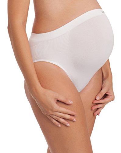 Be Mammy Women's Maternity Panties 06 24(White, XL)