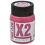 Disponible en 24 colores. Specialist Crafts X2 - Pintura acrílica (500 ml), color magenta