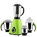 ANJALIMIX Juicer Mixer Grinder AMURA 1000 WATTS With 4 Jars (Vibrant Green), DRY, WET, CHUTNEY, FILTER JUICER RS.2599.00