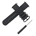 Produktbild kokiya 26mm Nylon Uhrenarmband Mit Anderem Zubehör Nylon Uhrenarmband - schwarz
