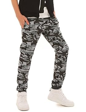 Military Camuflage Hose für Jungen Hosen zu Schule Sport Skate Kinder Chino Harlem 116-158