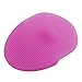 Lalang Silicone Makeup Brush Anti-slip Blackhead Remover Makeup Brush Cleaner Precision Pore Cleansing Pad (purple)