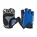 Produktbild AmDxD Herren Fahrradhandschuhe ReitHandschuhe Fitness-Handschuhe Sports Handschuhe Blau Handschuhe Größe X-Groß
