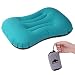 Produktbild Rhino Valley Ultraleichtes aufblasbares Campingkissen, Compact Reisekissen Aufblasbares Luftkissen, Kompressible Nackenschutzkissen für Rucksackreisen, Wandern, Strand, Lager & Holz Support - Blau