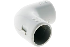 Zenitech - Set Di 10 Angolari IRL Ø16mm - Accessori Per Condotti/Tubi Rigidi PVC - Ideale Per Installazione Elettrica - Resistente E Durevole - Grigio - Ø16mm