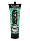 PaintGlow, Glitter Face & Body Gels, Teal, 14ml