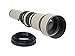 Produktbild 650-1300mm 1:8-16 Objektiv manueller Fokus Teleobjektiv (weiß) für Canon EOS 1D, 1D X, 1D S, 5D, 5DS, 5DS R, 6D, 7D, 10D, 20D, 30D, 40D, 50D, 60D, 70D, 100D, 300D, 350D, 400D, 450D, 500D, 550D, 600D, 650D, 700D, 750D, 760D, 1000D, 1100D, 1200D 1D, 5D, 7D, (Mark II, III, IV, Mark 2, 3 4) SLR-Digitalkamera (EF Objektivbajonett)