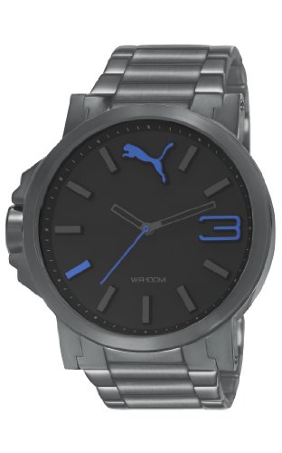 Puma Herren-Armbanduhr XL Ultrasize Analog Quarz Edelstahl beschichtet PU103461010 Puma Herren-Armbanduhr XL Ultrasize Analog Quarz Edelstahl beschichtet PU103461010
