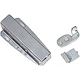 Aluminum Alloy Flip Latch, Aluminum Alloy Flip Lock, 90/180 Degree Gate Latch Door Lock Padlock Hole 2025 New Outdoor Shed Locking - View #9