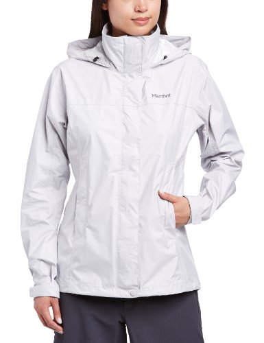 Marmot PreCip - Chubasquero para mujer, color plateado, talla M