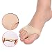 Produktbild hallux valgus schmerzen,Halovie überbein Korrektur Original Hallux Valgus Korrektur Bandage,Softgel Zehenspreizer.Gegen Hammerzehe, Krallenzehe, Schneiderballen und Spreizfuß(M)