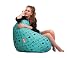 ORKA   Digital Printed Bean Bag XL (Filled With Beans) - Green & Black RS.1499.00