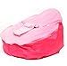 Baby Bean Bag - Rocker - Chair In Pink Including Filling