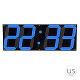 cronometro parede led digital grande painel treino academia Es fácil de utilizar la función de contar hasta un tiempo funrun locales, discursos estudiantiles o rutinas de baile, o para contar los minutos en un partido de baloncesto recogida en el gimnasio público y el tiempo restante en una recaudación de fondos de la iglesia local