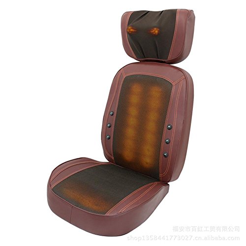 Preisvergleich Produktbild SHISHANG Multifunktions-Elektro intelligenten Massagestuhl öffnen Rückenmassagekissen 3D Massagekugel Kneten Infrarot-Therapie freie Einstellung Magnetbehandlung (Kopf. Taille. HIPS)