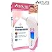 Infrared Ear Thermometer for Baby, Adult, Child, High Clinical Accuracy, Stores Last 12 Temperatures taken / High Temperature Fever Alarm / Easy to Use / This high quality Thermometer allows you to take temperatures in 1 second. FREE Protective Storage Case + 10 Probe cover Free. (PINK COLOUR)