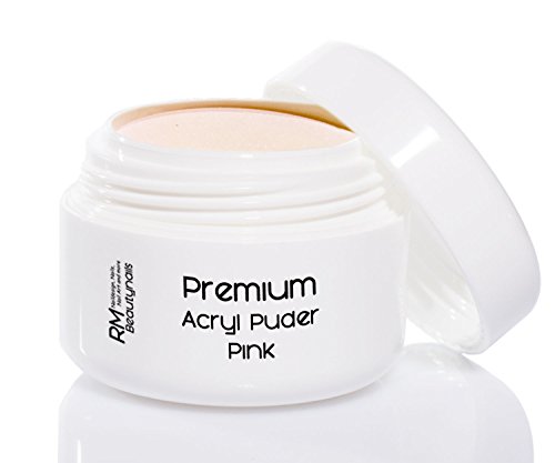Acryl Set 1 – 100ml Liquid je 20g Klar – Weiß – Pink Puder 1xPrimer Feile RM Beautynails - 4