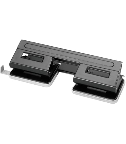 Perforatrice Maped 4 Fori In Metallo - 28cm Per Ufficio E Scuola | Capacità 10 Fogli - Foto 4