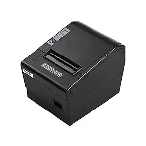 Docooler HOIN 80mm USB Thermal Receipt POS Printer Auto Cutter High Speed Printer Clear Printing Compatible with ESC/POS Print Commands for Supermarket Store Home Business
