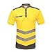 Produktbild Regatta Herren Poloshirt in Warnfarben (3XL) (Gelb/Grau)