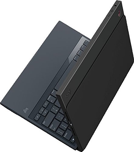 Logitech Blok Schutzhülle (geeignet für Apple iPad Air 2, integrierter QWERTZ Tastatur) schwarz/schwarz - 5