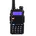 Produktbild htfrgeds Radio Digitales Funkgerät Dualband Amateurfunk Walkie Talkie Digital FM Radio Lautsprecher, Digitalradio Tragbar (das Schwarz)