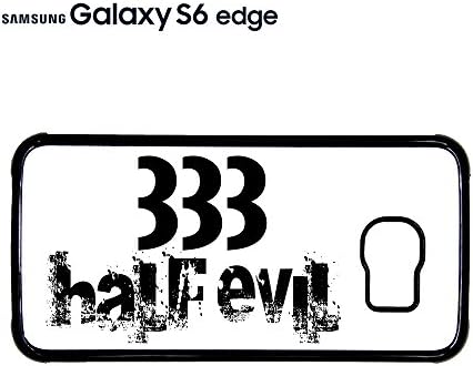 333 Hald Evil Devil Cool Swag Mobile Phone Case Back Cover for Samsung 6 Black