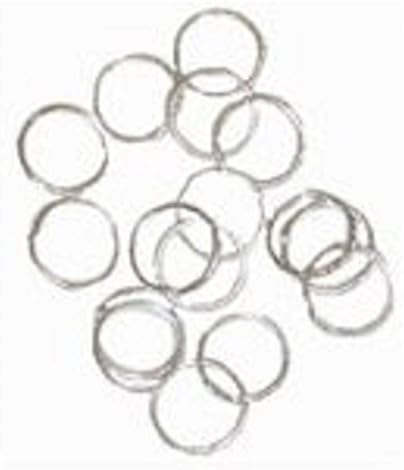 Pack of 144 Silver Decorating Rings - X35172