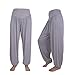 Produktbild OSYARD Damen Elastische Lose Beiläufige Modale Baumwolle Weiche Haremshose, Casual für Sport Yoga Tanz Jogging Dance Falten Pluderhosen