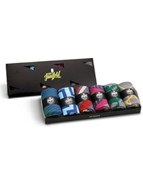von Jungfeld - Design Herren Socke gemustert Designkollektion Arcade, 6er Box