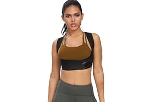 Youery Correttore posturale spalle schiena, busto schiena uomo y femmina regolabile per il supporto della clavicola e per alleviare il dolore da collo, spalle e parte superiore della schiena (M)