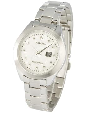 Marquis 964–4100–Armbanduhr Damen, Armband aus Edelstahl Farbe Silber