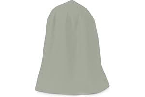 MEEVRGR Garden Fountain Cover,Heavy Duty Waterproof Cover,Oxford Waterproof and Dustproof Protective Cover for Winter Outdoor Courtyard Garden Fountain Statue Water Features(gray)