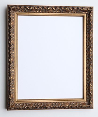 Tailored FramesVienna Gold A5 (14.8 x 21cm) | Rustic Style Vintage Single Picture Frame | Table Top & Wall Hanging Type | Photo Frame Without Mount
