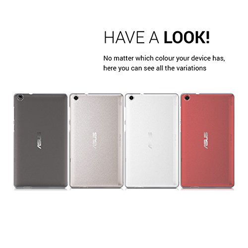 kwmobile Hülle für Asus ZenPad C 7.0 (Z170C / Z170CG) – Case Handy Schutzhülle TPU Silikon für Tablet – Backcover Cover klar Transparent - 6