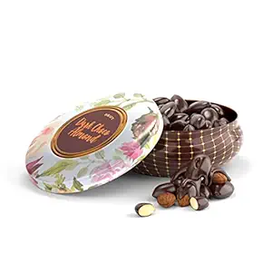 DRAFT Dark Choco Almond, Dark Chocolate Coated California Almonds, 300g