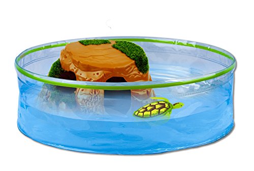 Goliath 32828 Robo-Turtle | Spielset Wasserschildkröte, Aquarium, Felsen | Gigantischer Wasserspaß auch in der Badewanne | Lebensechte Bewegungen auf dem Land und im Wasser - 3