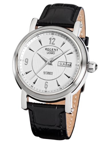 Regent Herren Armbanduhr UOMO Edelstahl Automatik UM1310