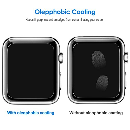 JETech Protector de Pantalla para Apple Watch 42mm Vidrio Templado 2 Unidades reviews JETech Protector de Pantalla para Apple Watch 42mm Vidrio Templado 2 Unidades