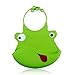 Cartoon Soft Health Silicone Baby Feeding Bib - No Spills, Waterproof, Easy to Clean