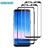 【Protección】 Diseñada exclusivamente para Samsung Galaxy S8 Plus, esta película cubre completamente la pantalla.