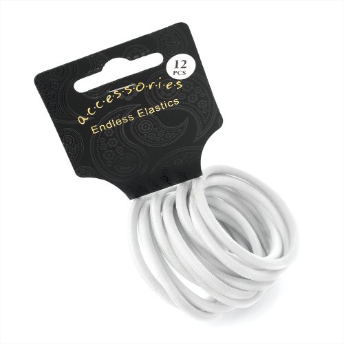 Dick Endless Haken frei Haargummis (weiß)