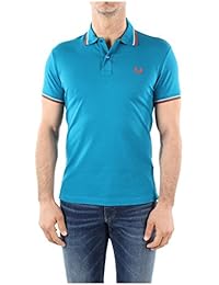 301620093294 Fred Perry Polo Hombre Algodón Blu