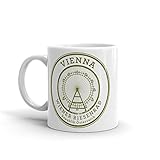 10 oz Kaffeebecher DV Mugs Ltd Vienna Austria Wiener Riesenrad Kaffeetasse 284 ml #6093