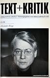 Image de Alexander Kluge (Text + Kritik)